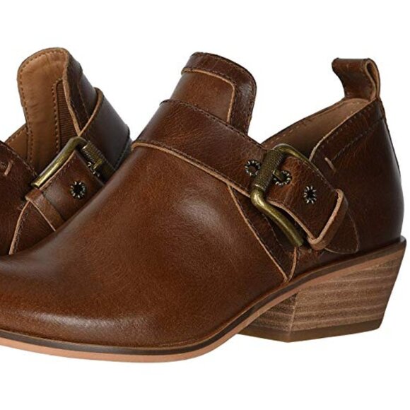 FRYE & CO. Rubie Moto Slip on in Cognac - Picture 2 of 6